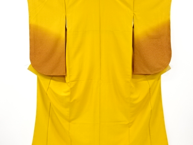 JAPANESE KIMONO / VINTAGE LONG SLEEVES KIMONO / SCATTERED NORI PATTERN